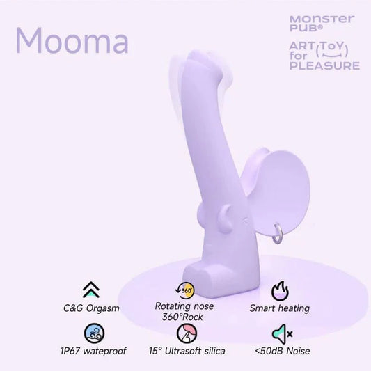 MOOMA Smart 360° Rotating G-Spot Vibrator with Heating Function - image 0