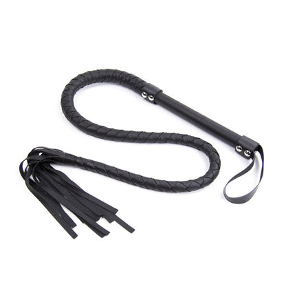 Horse Whip Braided PU Leather Whip Riding Crop and Whips - image 0
