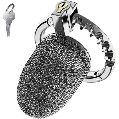 3.54'' Chainmail Chastity Cage - image 4