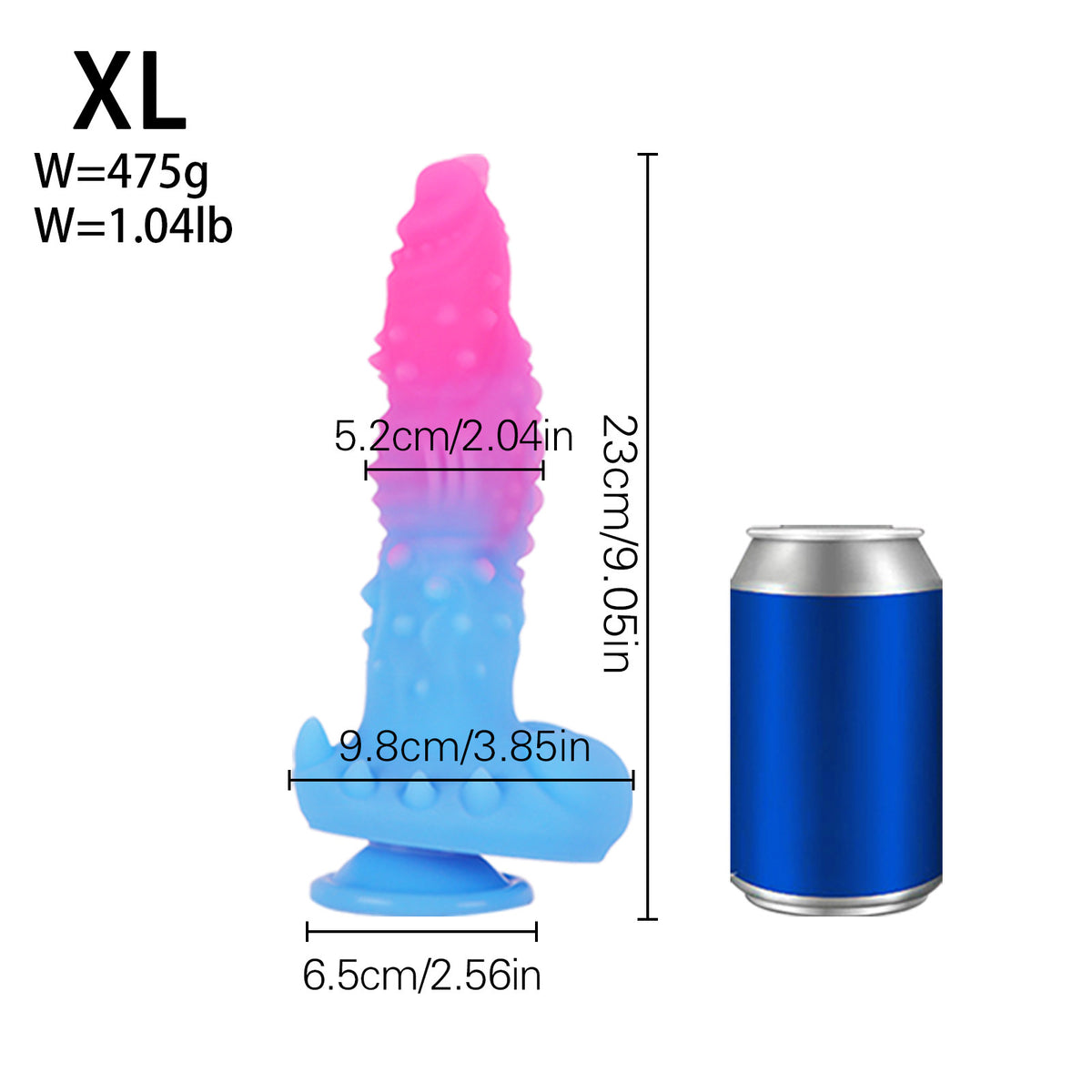 OmniStim Suction Cup Love Toy - XL - image 3