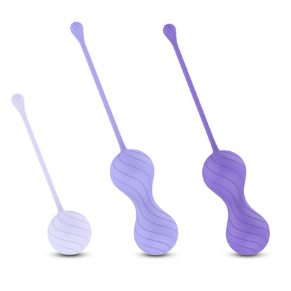 Purple Kegel Balls Set - image 0