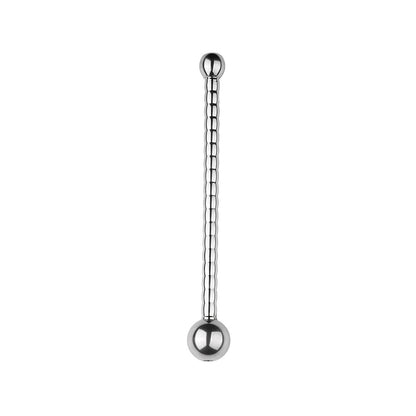 Hollow Beaded Urethral Sound Penis Plug - 8mm - image 1