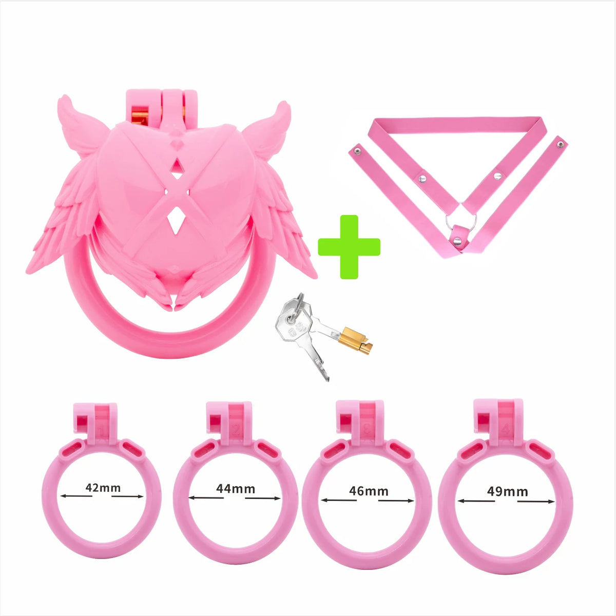 Angel Chastity Cage - B - image 1