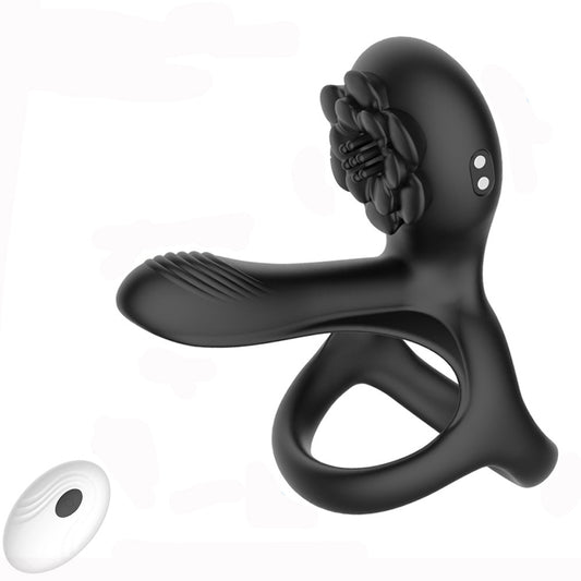 Boltbond High-intensity Couple's Cock Ring - Black - image 0