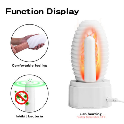 7.48x3.35'' Aircraft Cup Masturbator Penis Exerciser - image 2