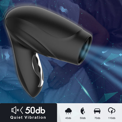 AURORA X10 – Next-Gen Intelligent Male Pleasure Masturbator Vibrator - Black - image 3