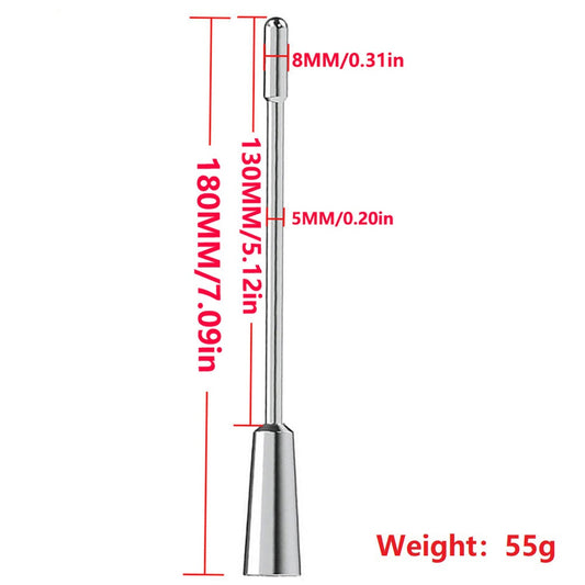 7.1'' Premium 304 Stainless Steel Vibrating Urethral Sound - B - image 1