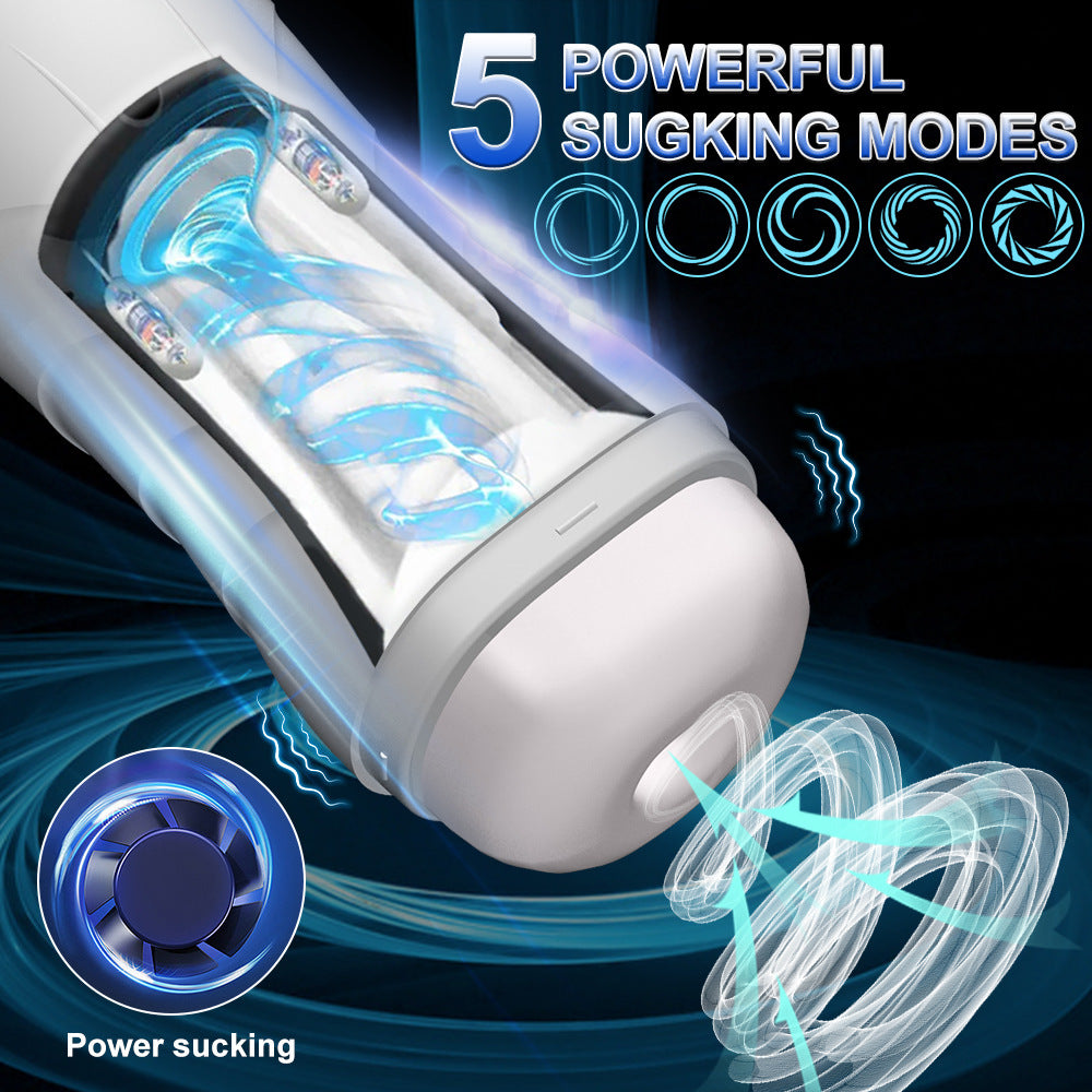Sucking Blowjob Machine / Vibration Masturbation Cup for Male - image 9