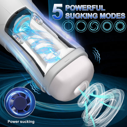 Sucking Blowjob Machine / Vibration Masturbation Cup for Male - image 9