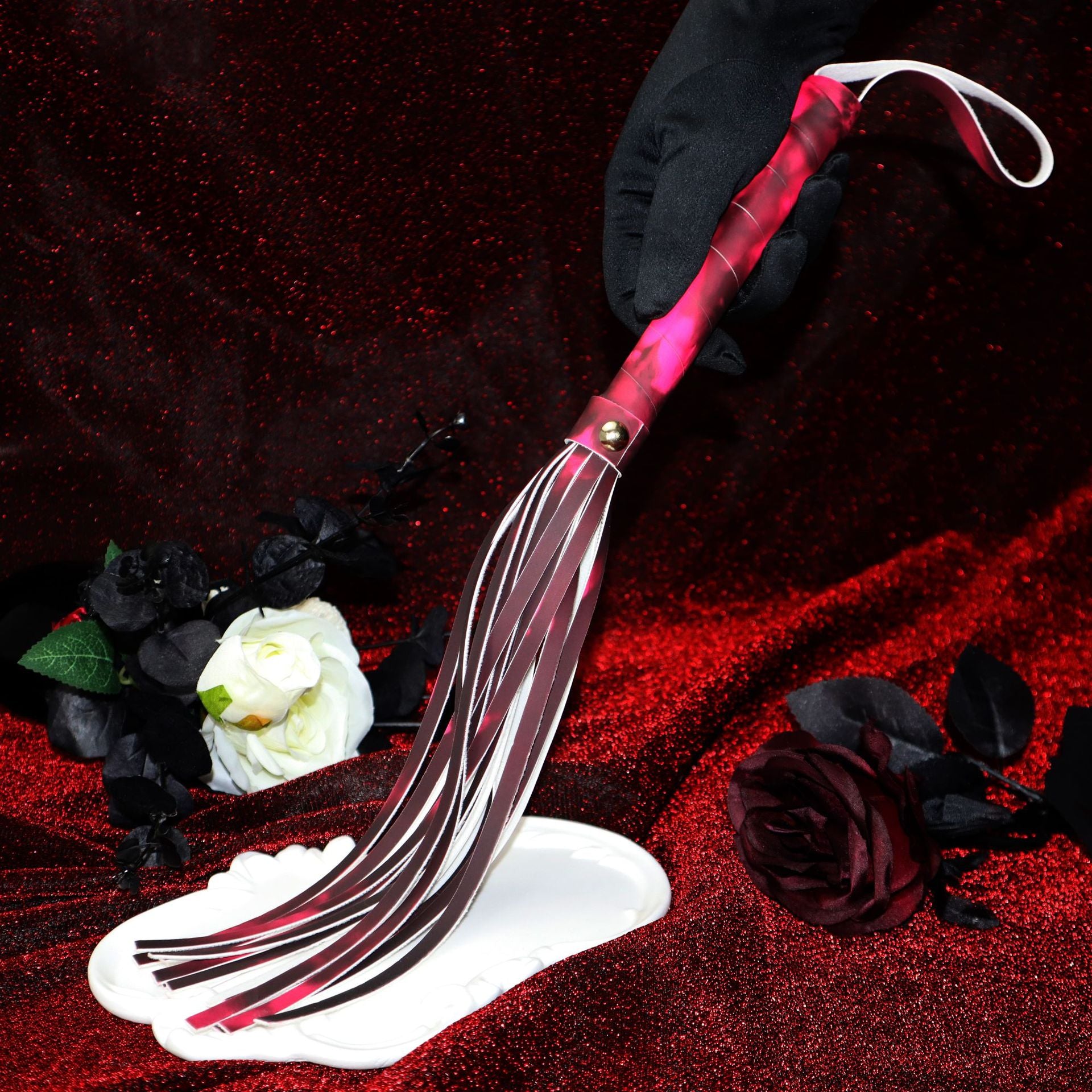Tassel Leather Whip Heat-reactive Color-changing - image 2