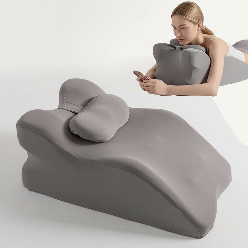 Elevation Pillow - Light Gray - 22.8 × 14.2 × 9.1 in - image 4