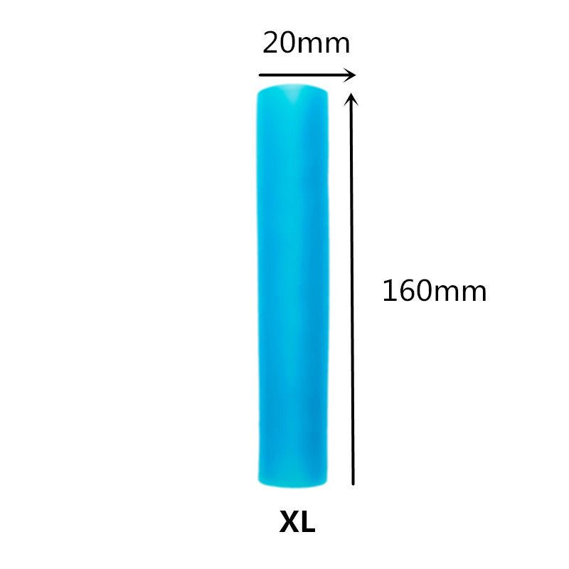 9 Inches Protector Cap for Penis Pump Sleeve Replacement - Blue - XL - image 7