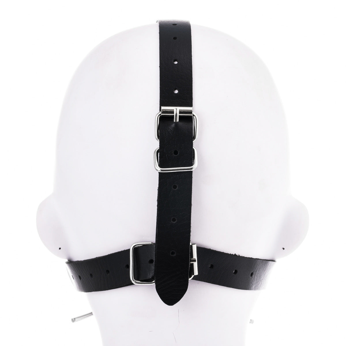 Metal Spider Ring Gag With Head Slave Harness Nose Hook Flirting Mouth Gags - image 4