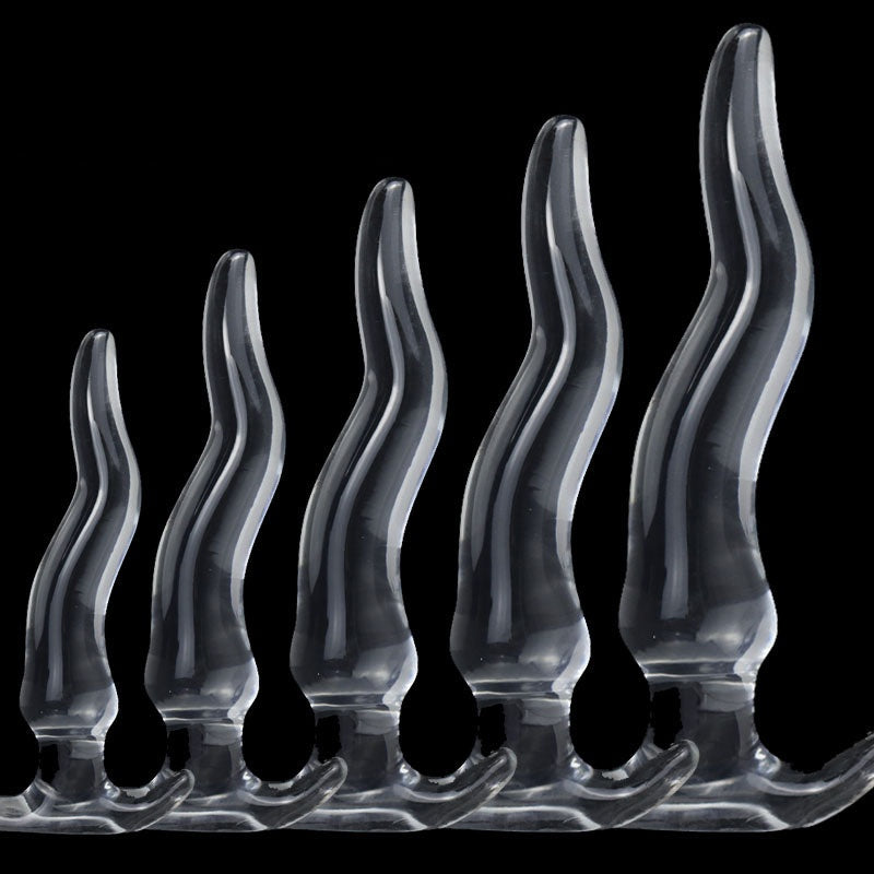 Silicone Big Curvy Butt Plugs - XL - image 0