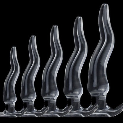 Silicone Big Curvy Butt Plugs - XL - image 0