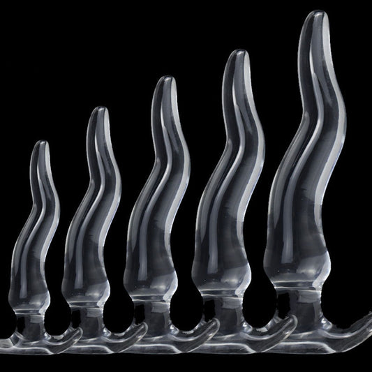 Silicone Big Curvy Butt Plugs - XL - image 0