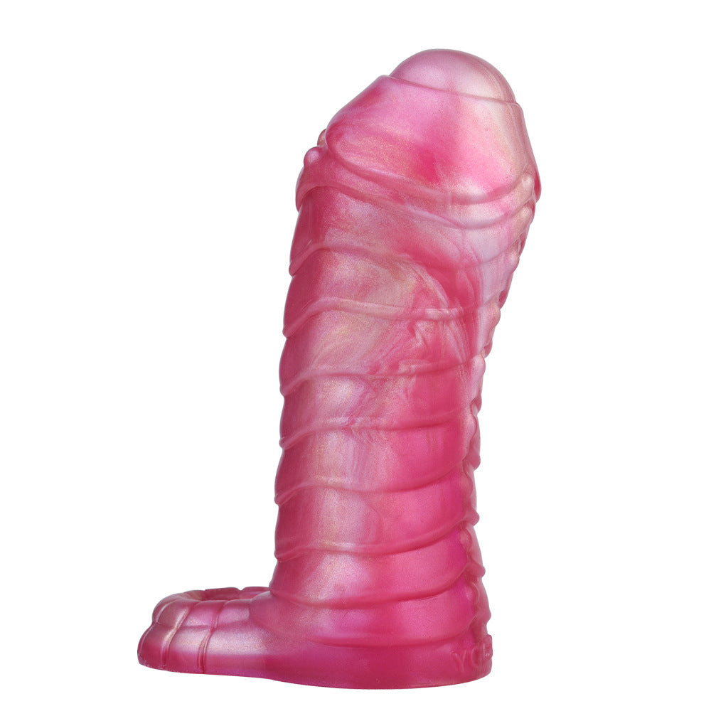 Silicone Large Penis Sleeve Fantasy Monster Sheath Cock Extender - A - image 5