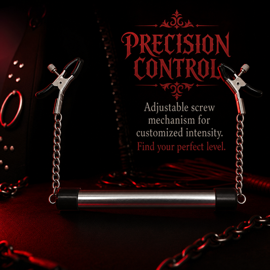 BDSM Toilet Paper Holder Nipple Clamps - image 0