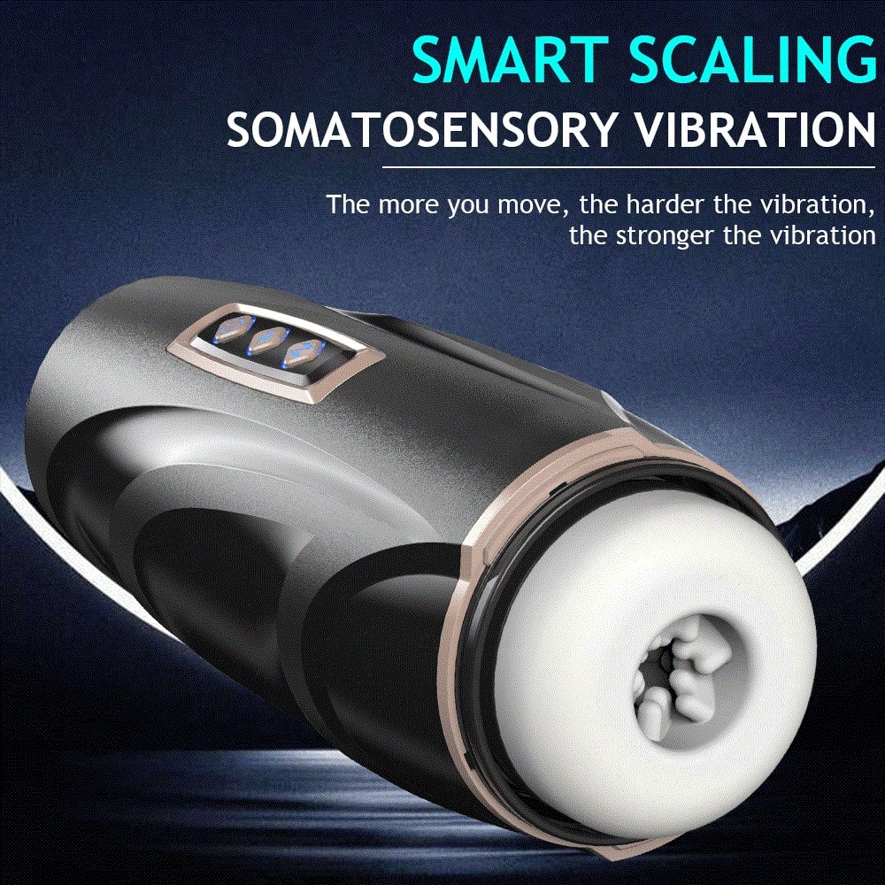 Automatic Telescoping Stroker With Suction & Vibration - image 7