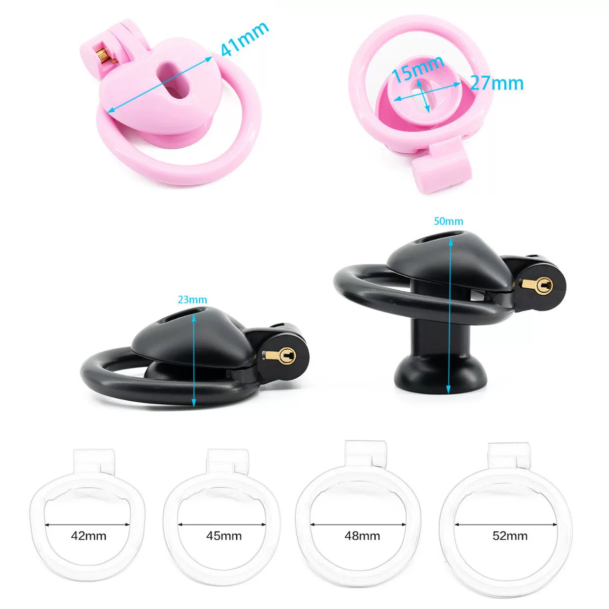 Lightweight Negative  Chastity Cage - image 20