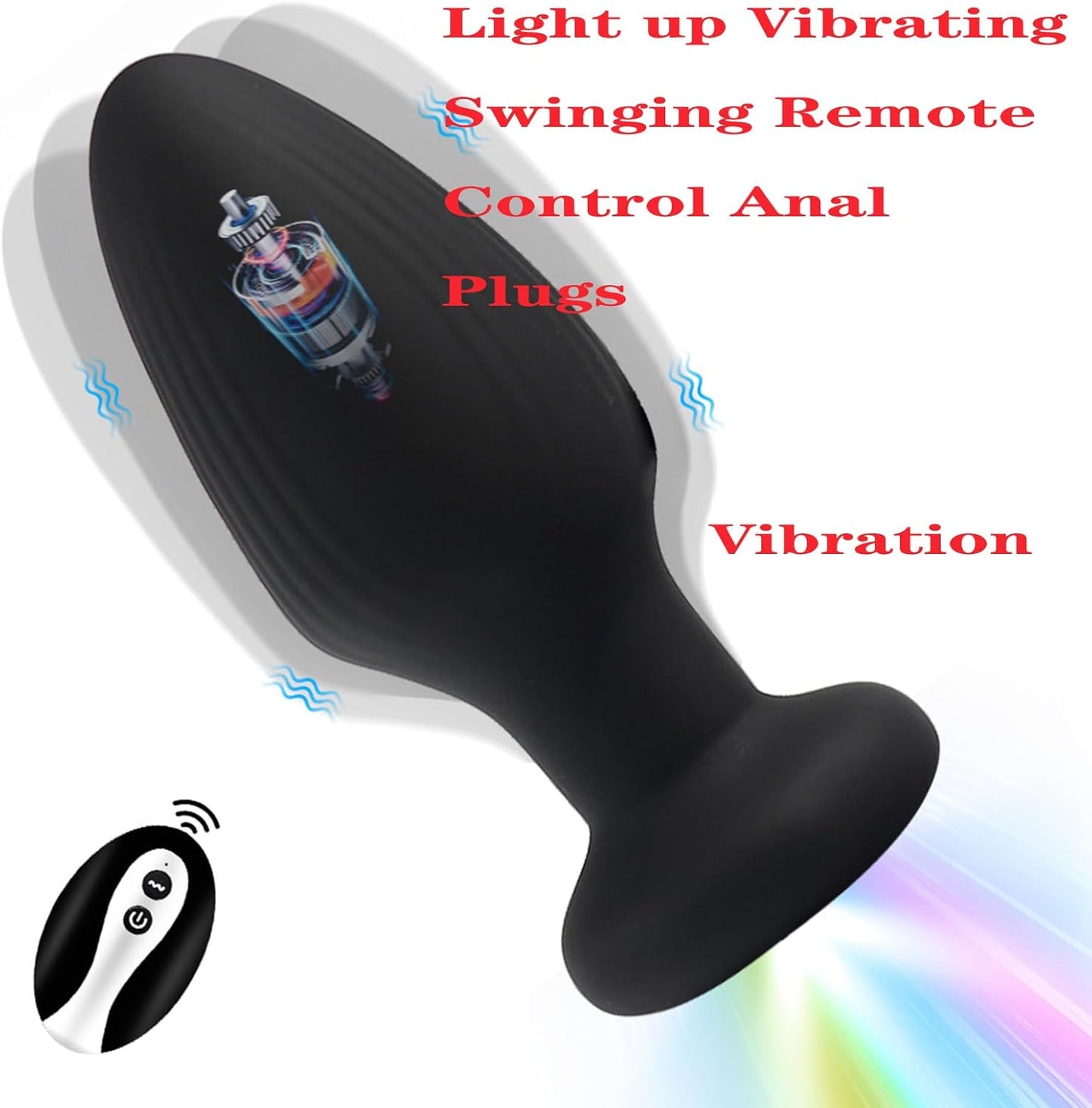 Multicolor Fox Tail Light Up Butt Plug - image 23