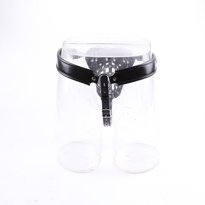 Leather Chastity Belt Chastity Device - image 3