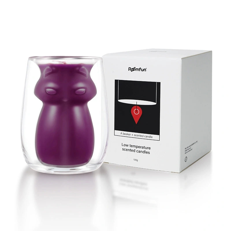 Beaker Fox Sensual Candle – Low-Temperature - Purple - image 10