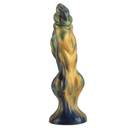 Liquid Silicone Alien Monster Dildo  - Green - image 0