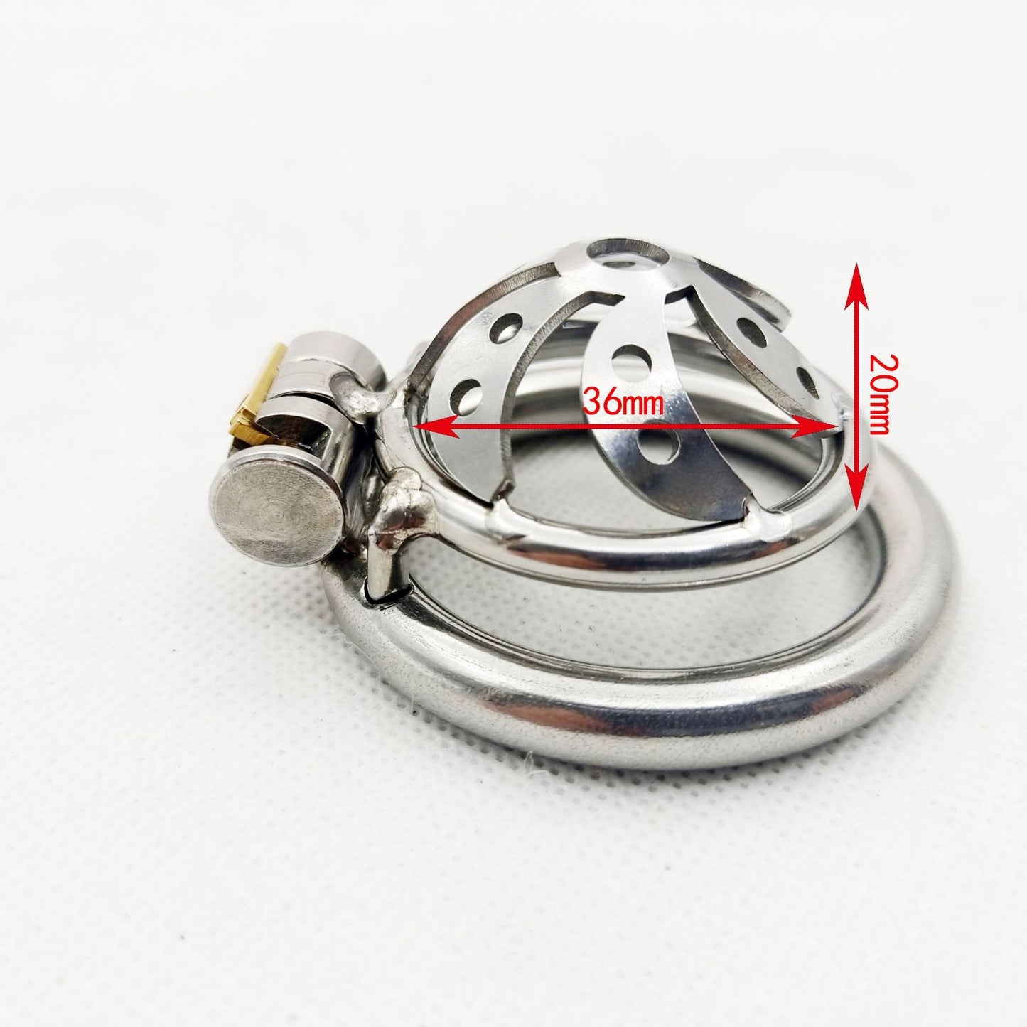 Short Head Flower Chastity Cage - image 3
