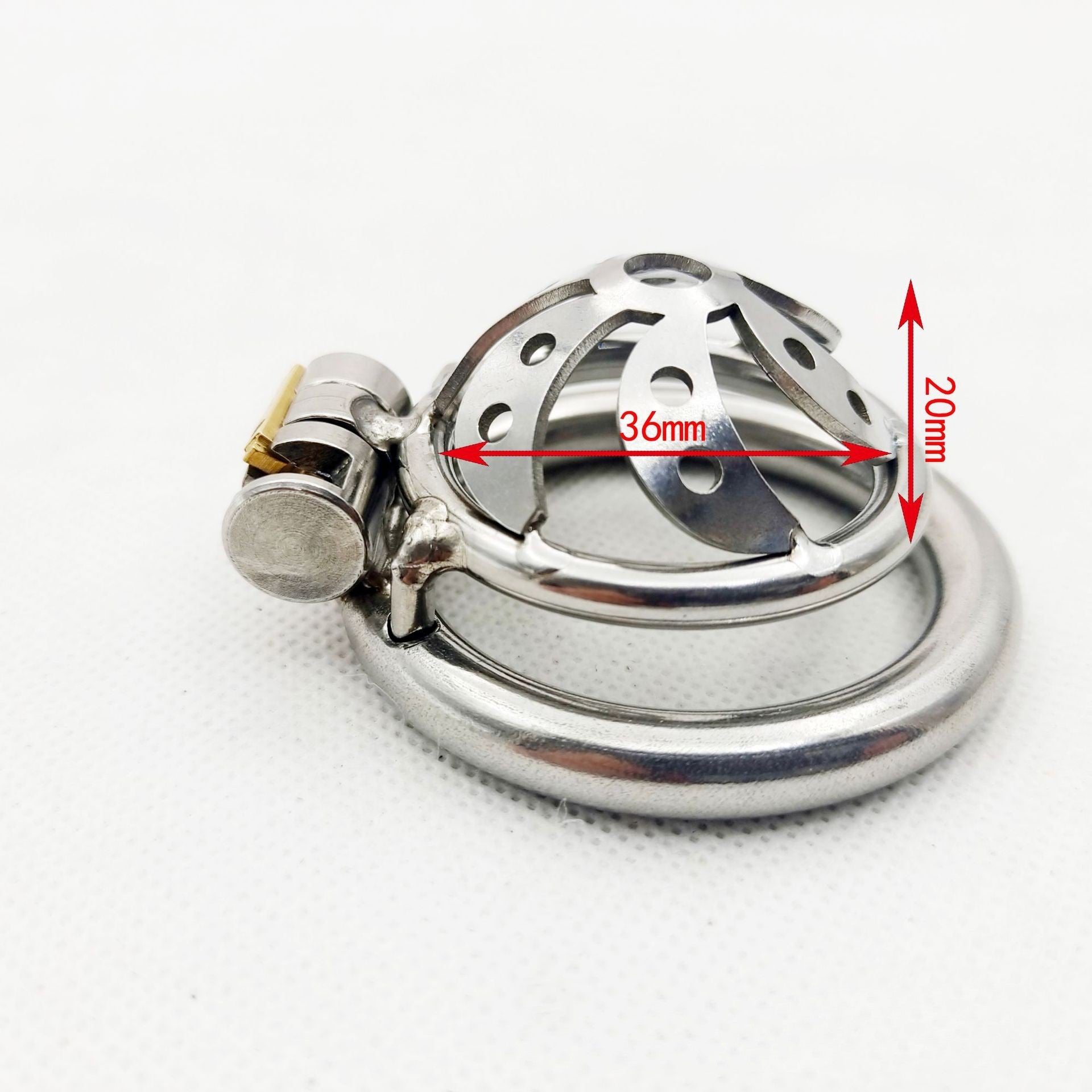 Short Head Flower Chastity Cage - image 3