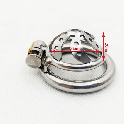 Short Head Flower Chastity Cage - image 3