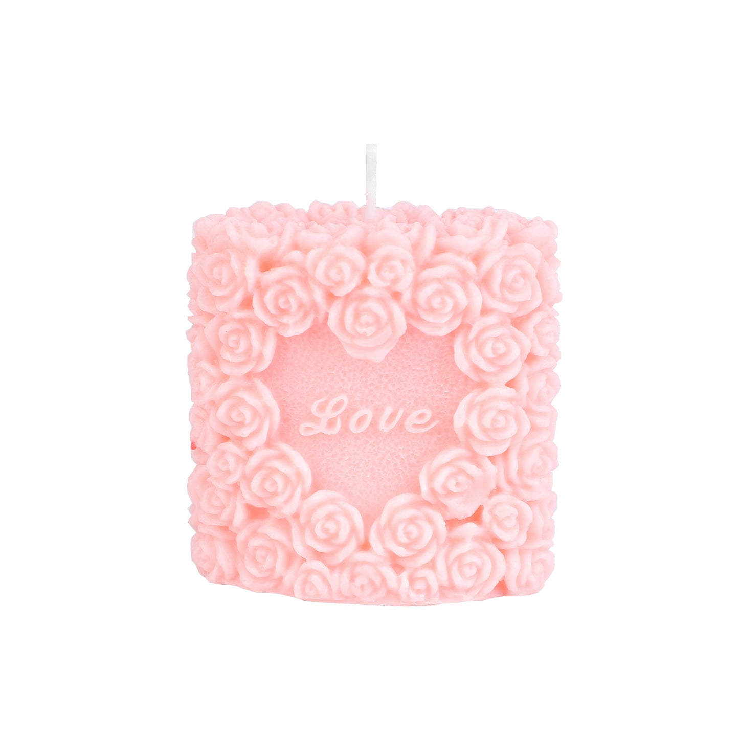 Low Temperature Candles SM Wax Dripping - Pink Flower Candle - image 16