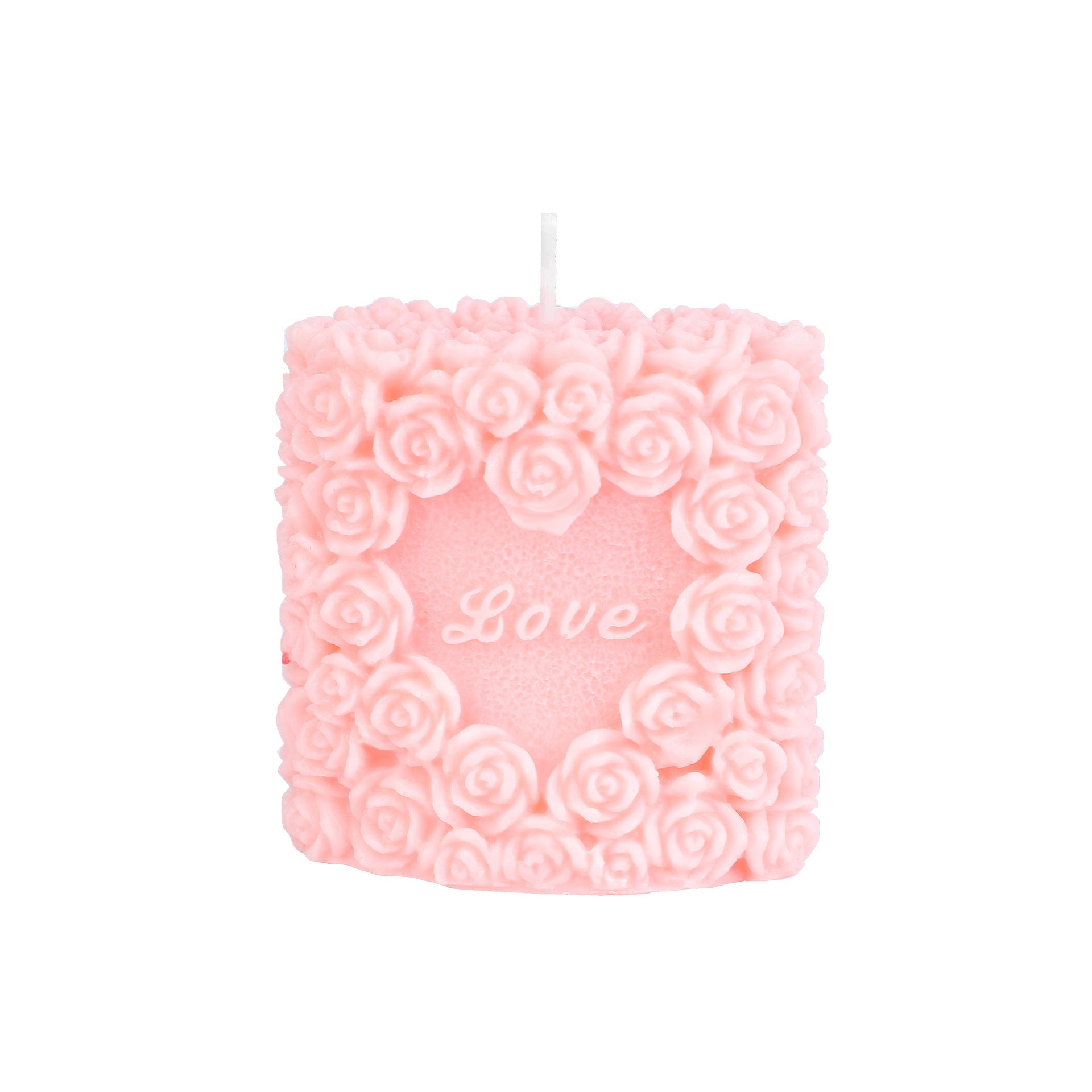 Low Temperature Candles SM Wax Dripping - Pink Flower Candle - image 16