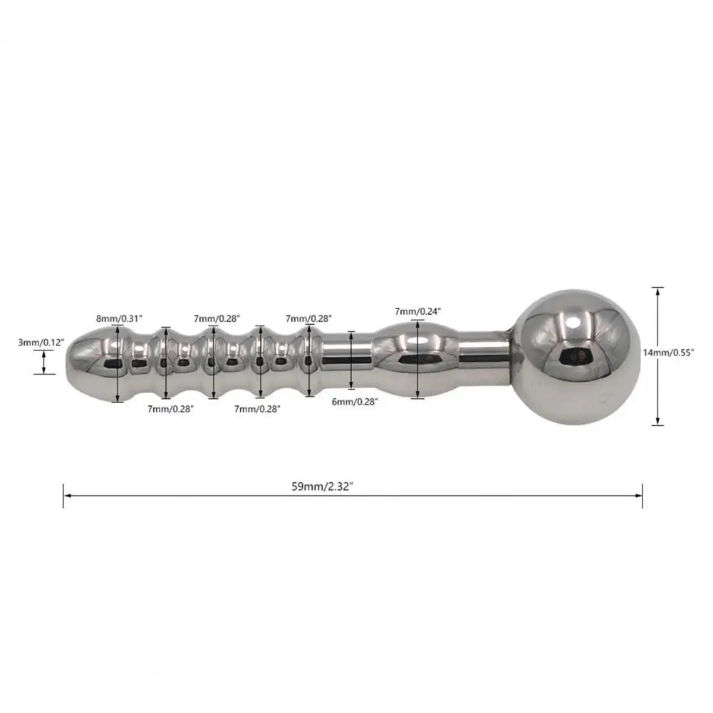 Urethral Tube Rod Short Hollow Penis Plug - image 2