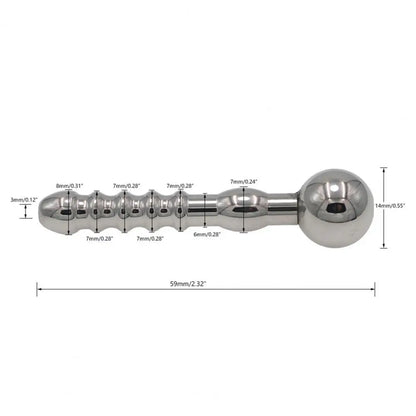 Urethral Tube Rod Short Hollow Penis Plug - image 2