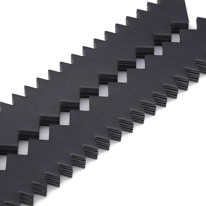 Serrated Faux Leather Flogger - image 8