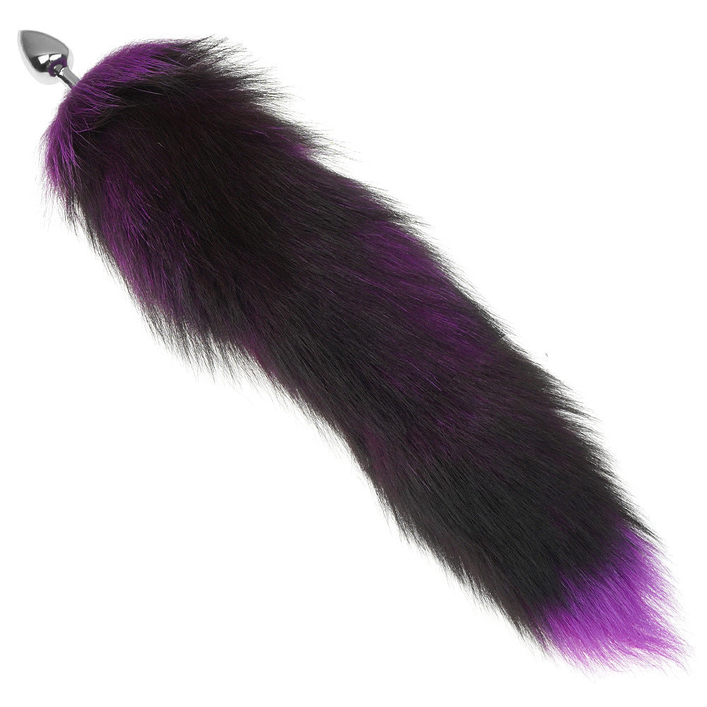 15.75'' Extra-Fluffy Fox Tail Butt Plug - image 2