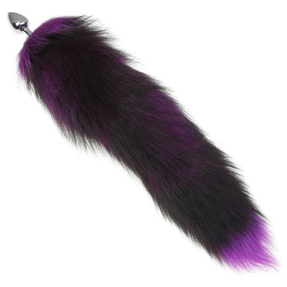 15.75'' Extra-Fluffy Fox Tail Butt Plug - image 2