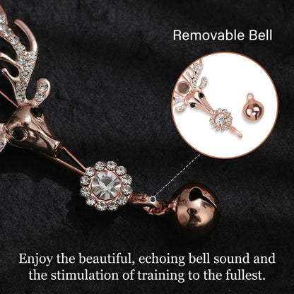 Rose Gold Nipple Clamps with Decorative Charms - image 2
