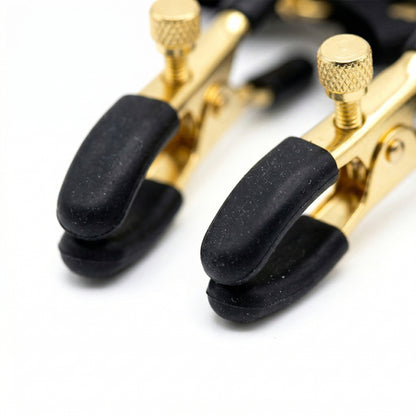 Metal Alligator Clamp Set with Bells & Bow Accents - image 9