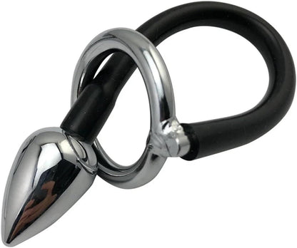 Stainless Steel Butt Plug - 50mm - image 2