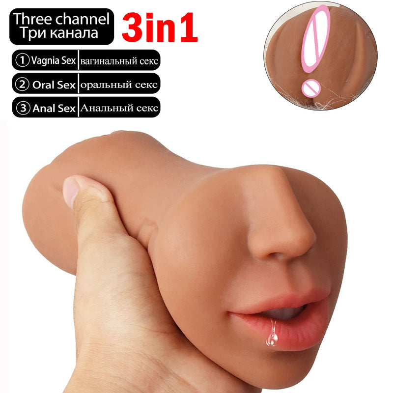 Oral Virginal Anal Sex Cup Pocket Pussy  - image 1