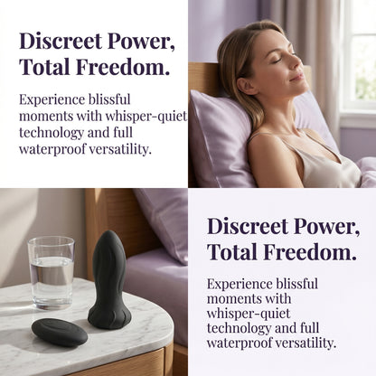 Remote Control Spiral Texture Vibrating Anal Massager - image 2