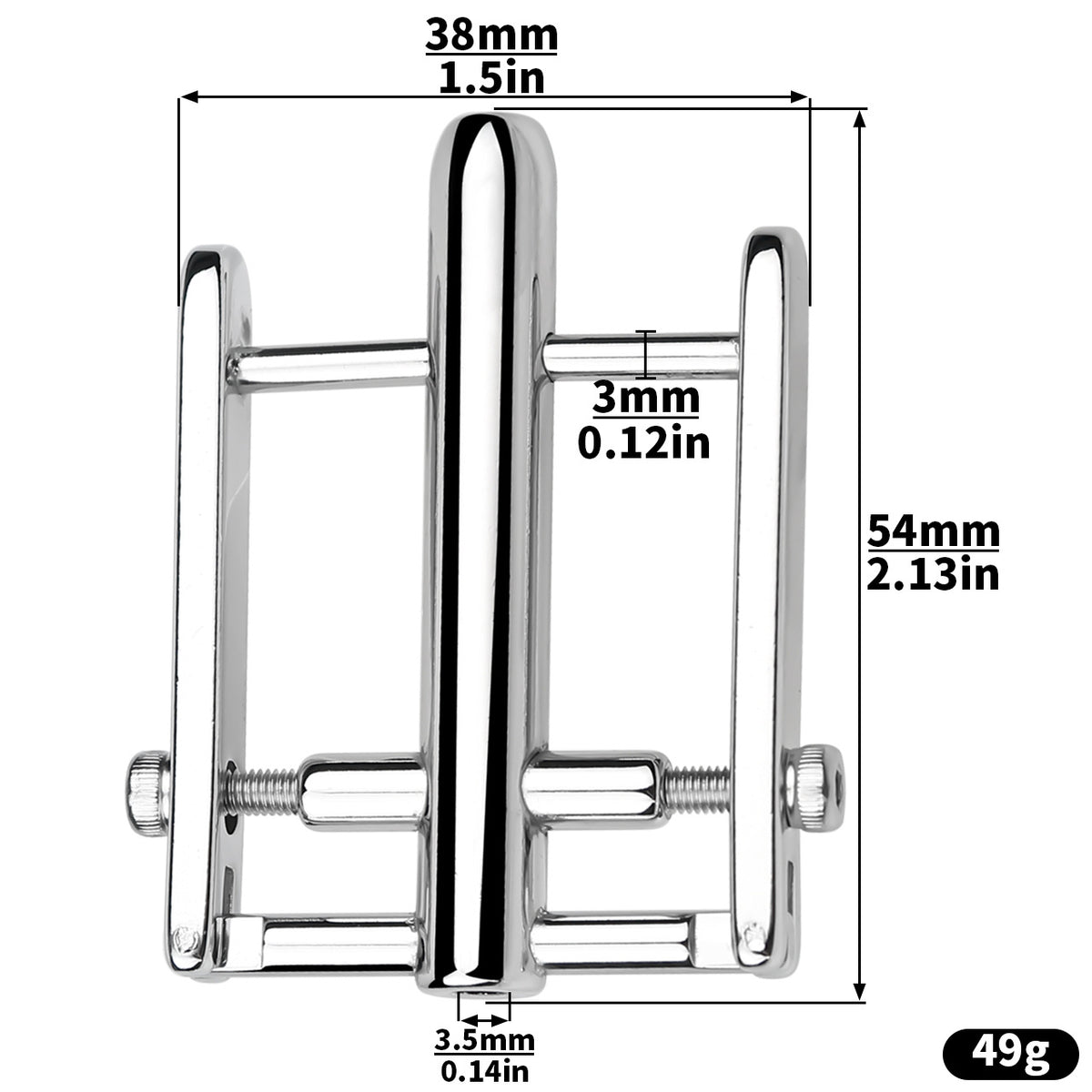 Stainless Steel Piercing Horse Eye Expander - M - image 4