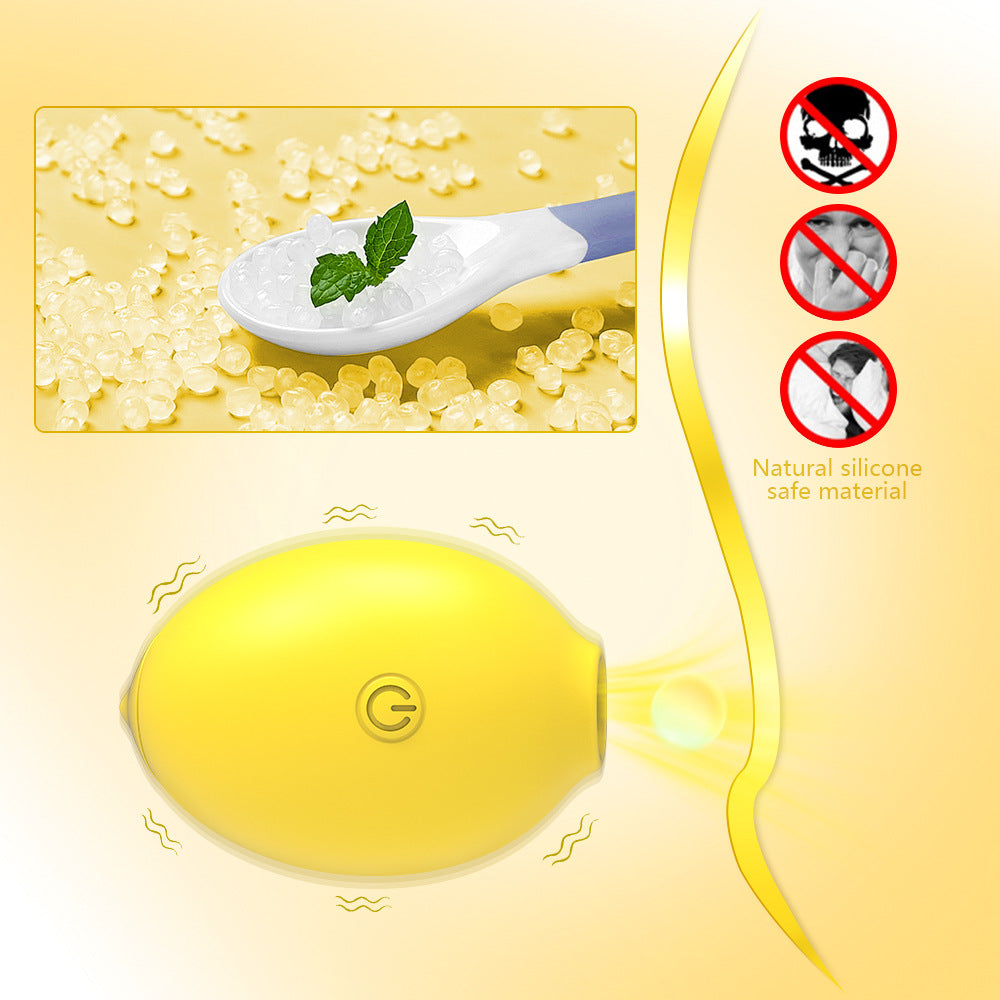 Vibrating Egg Adult Sex Toy Lemon - image 2