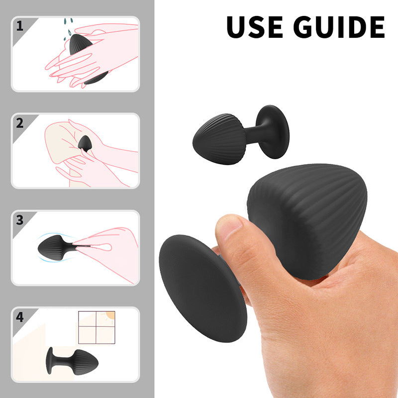 Mushroom Anal Plugs Set (S&M&L Bundle) - image 3
