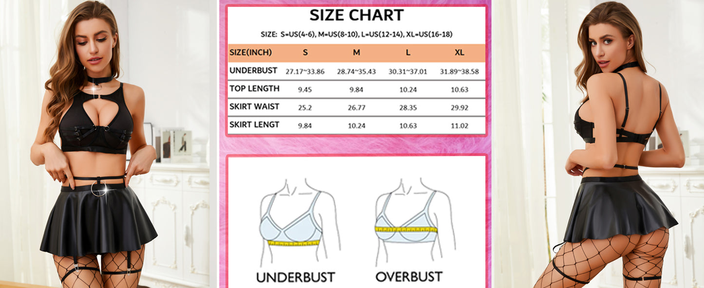Seductive O-Ring Lingerie Set - image 27