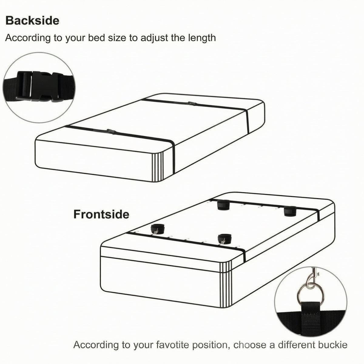 Funy Bondage Handcuffs Ankle Cuffs Restraints Adult Bdsm - image 4