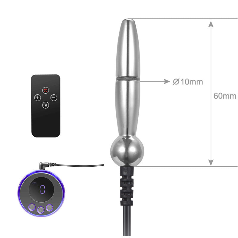 Stainless Steel Electric E-stim Stretcher Urethra Sound Rod - L - image 4