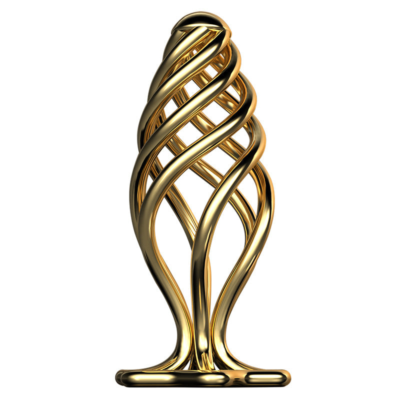 24k Gold Butt Plug - L - 36x98mm - image 0